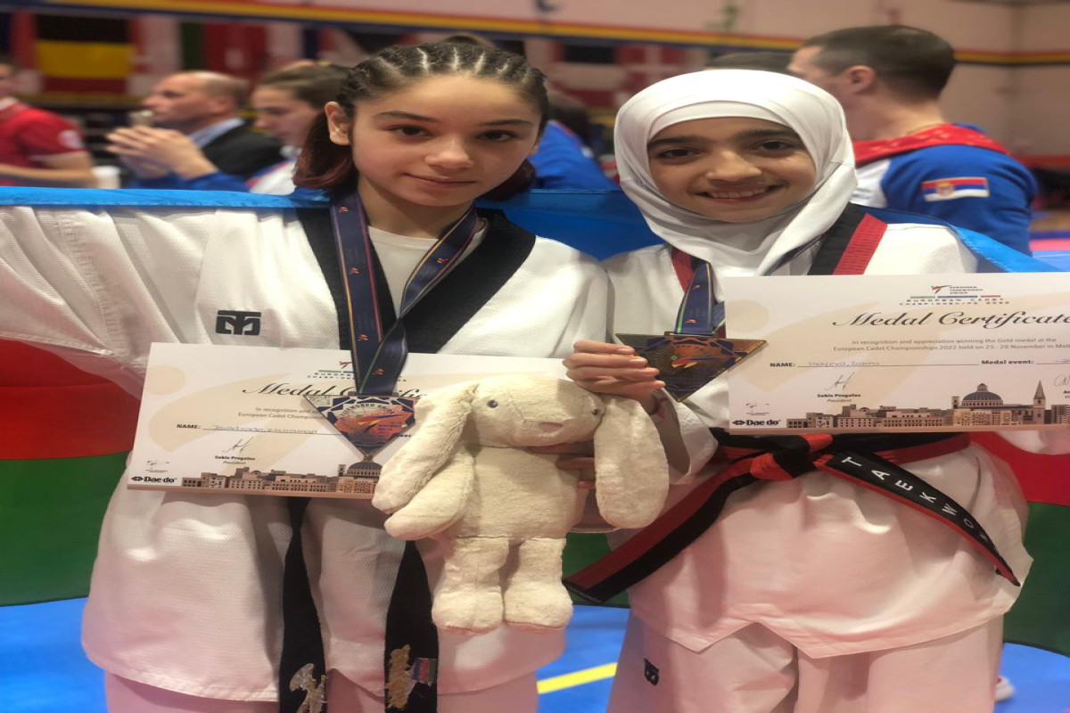 Taekvondoçularımızdan uğurlu start - 1 qızıl və 1 gümüş medal 