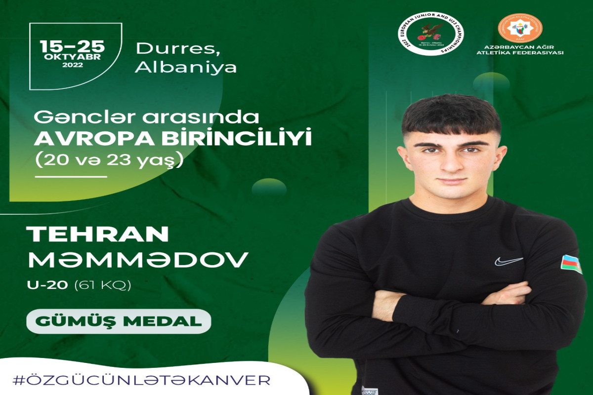 Avropa çempionatında üç medal 