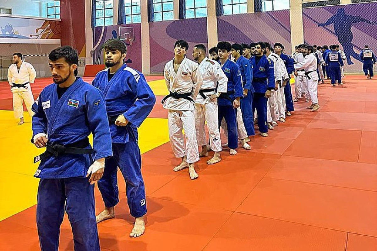 Cüdoçularımız dünya çempionatına hazırlığı davam etdirir - FOTOLENT 