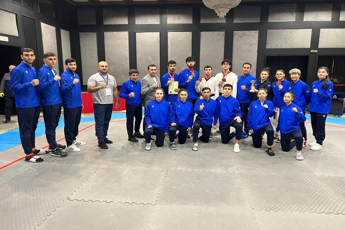 Taekvondoçularımızdan klublararası Avropa çempionatında 6 medal 