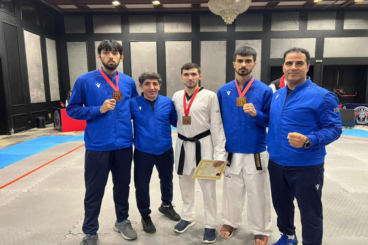 Taekvondoçularımızdan klublararası Avropa çempionatında 6 medal 