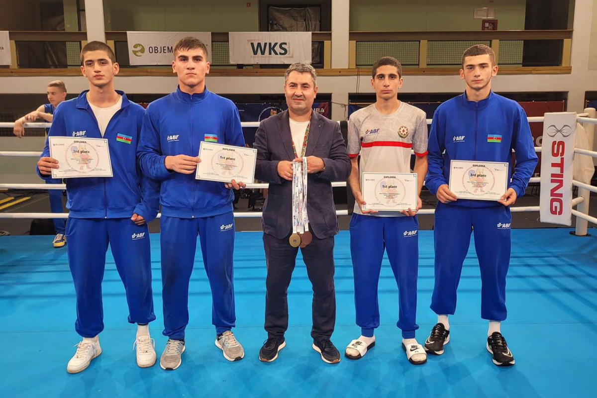 2 boksçumuz Avropa çempionu olub, 2-si bürünc medal qazandı 