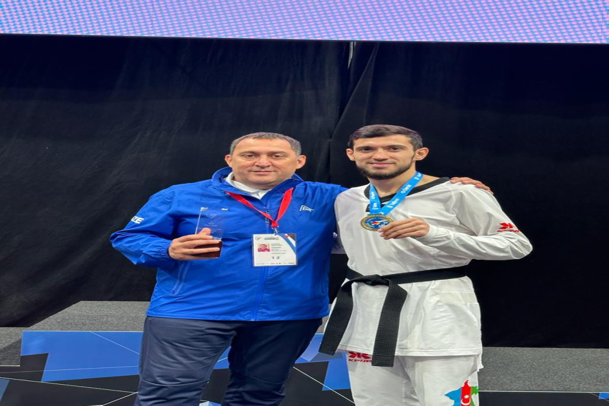 Azərbaycan taekvondoçusu Avropa çempionu oldu - FOTOLENT 