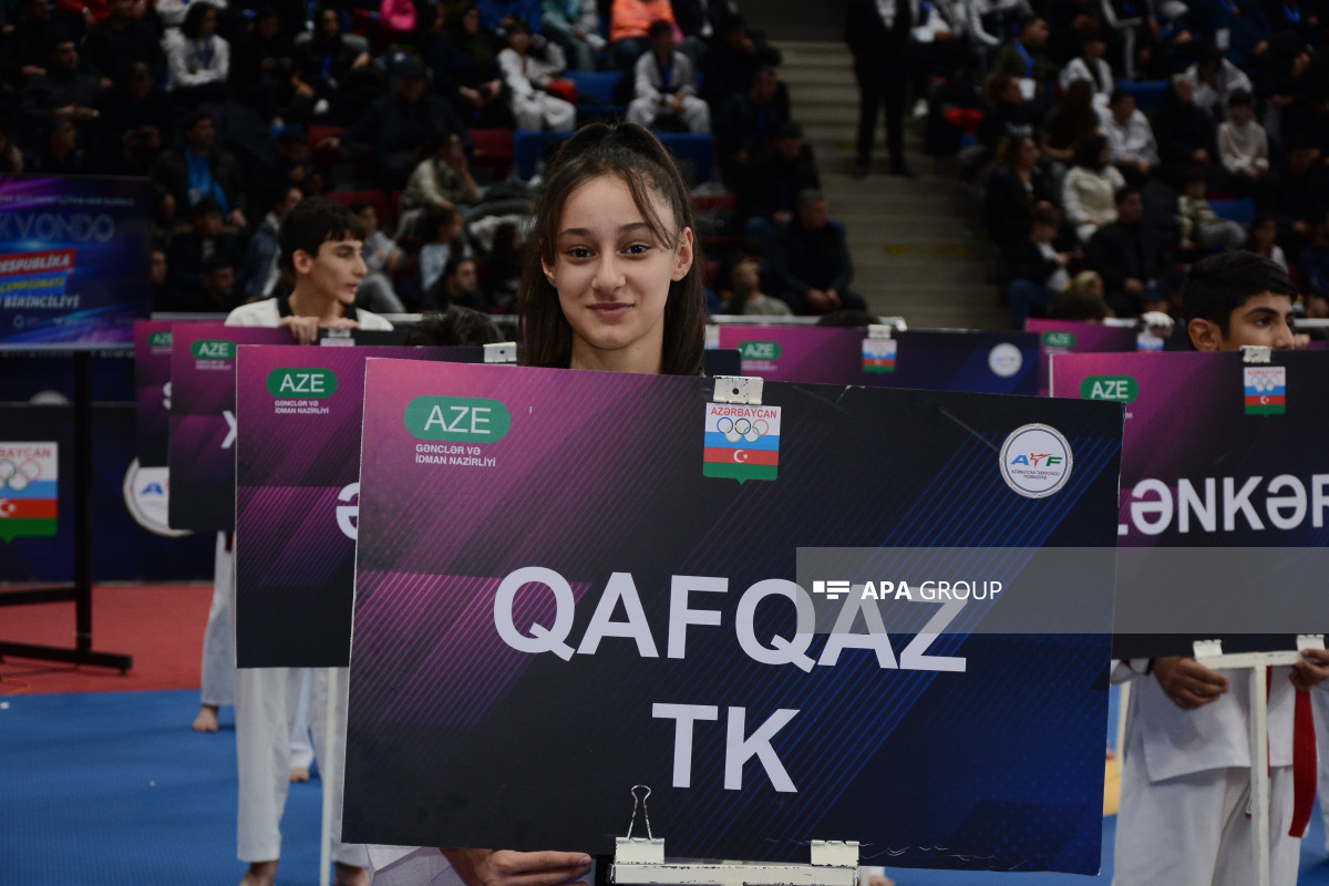 Taekvondo üzrə Azərbaycan çempionatının açılış mərasimi baş tutub - FOTO 