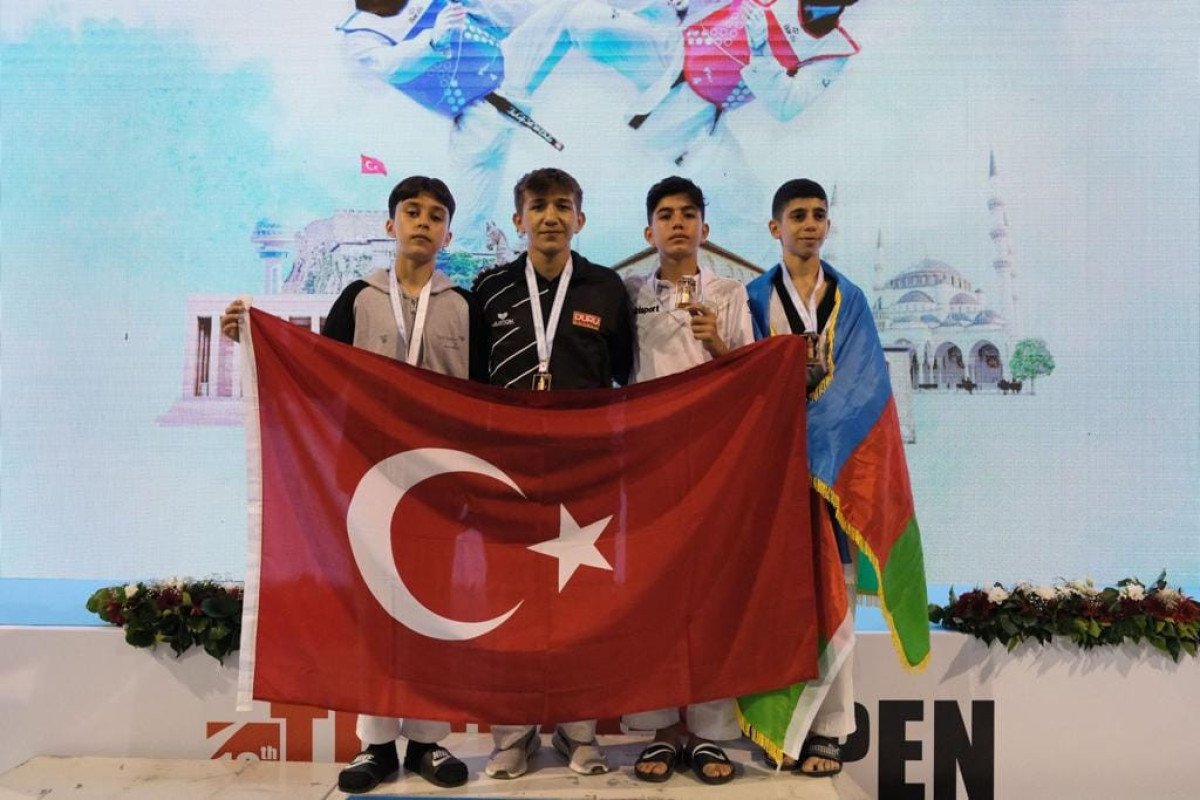 Taekvondoçularımızdan Türkiyədə 8 medal 