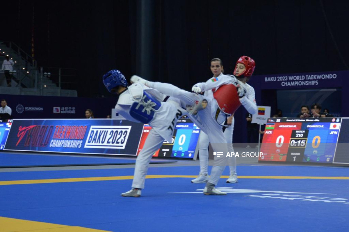 2 taekvondoçumuz dünya çempionatında çıxışını başa vurdu 