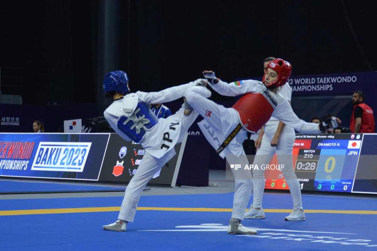 2 taekvondoçumuz dünya çempionatında çıxışını başa vurdu 