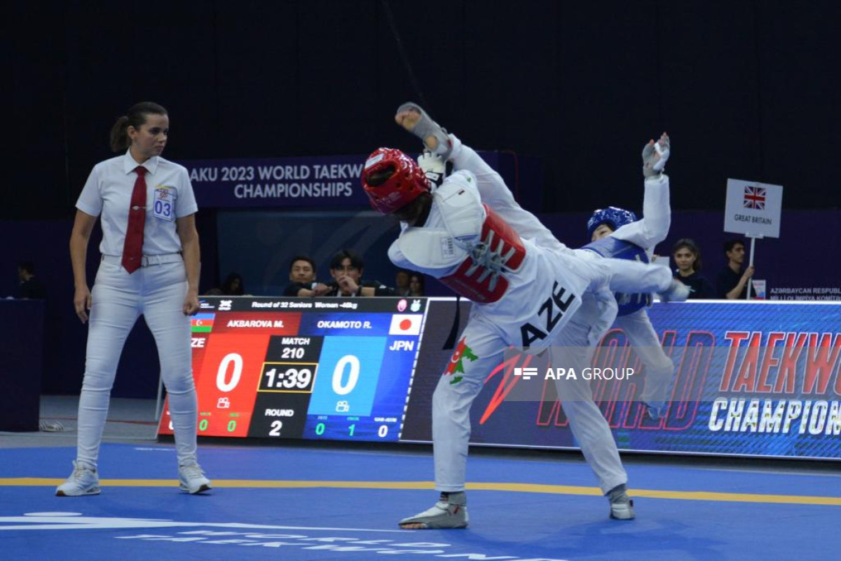 2 taekvondoçumuz dünya çempionatında çıxışını başa vurdu 