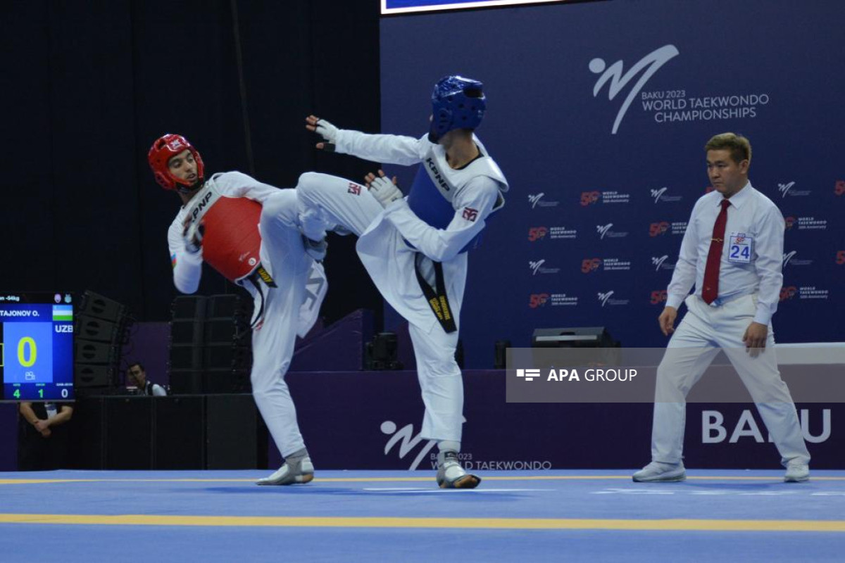 2 taekvondoçumuz dünya çempionatında çıxışını başa vurdu 