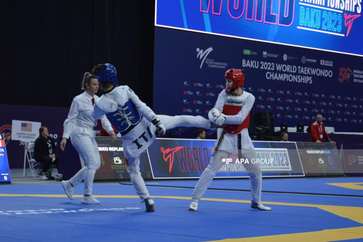 Taekvondoçumuz dünya çempionatının 1/4 finalında məğlub oldu - YENİLƏNİB 