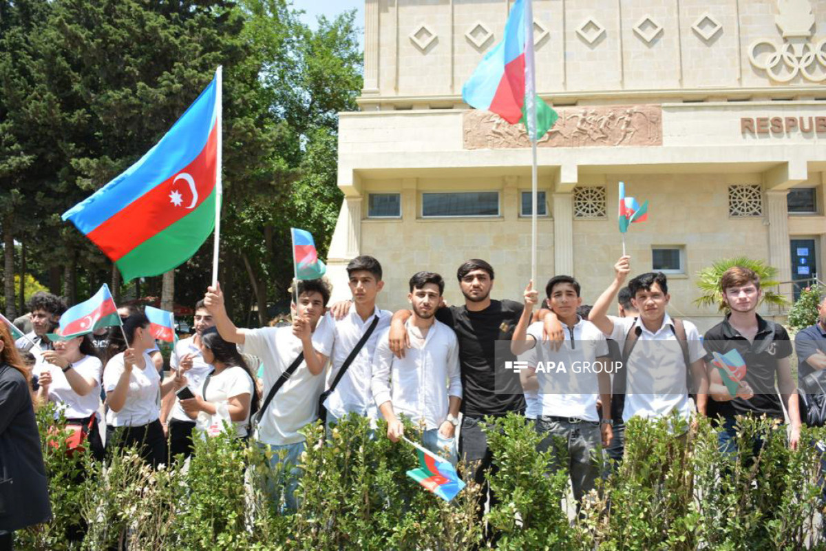 Azərbaycan yığması Avropa Oyunlarına yola düşdü - FOTO 