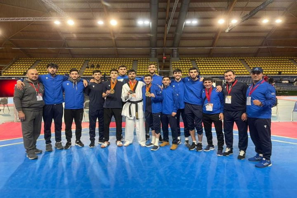 Taekvondoçularımızdan Niderlandda 2 qızıl və 1 gümüş medal 