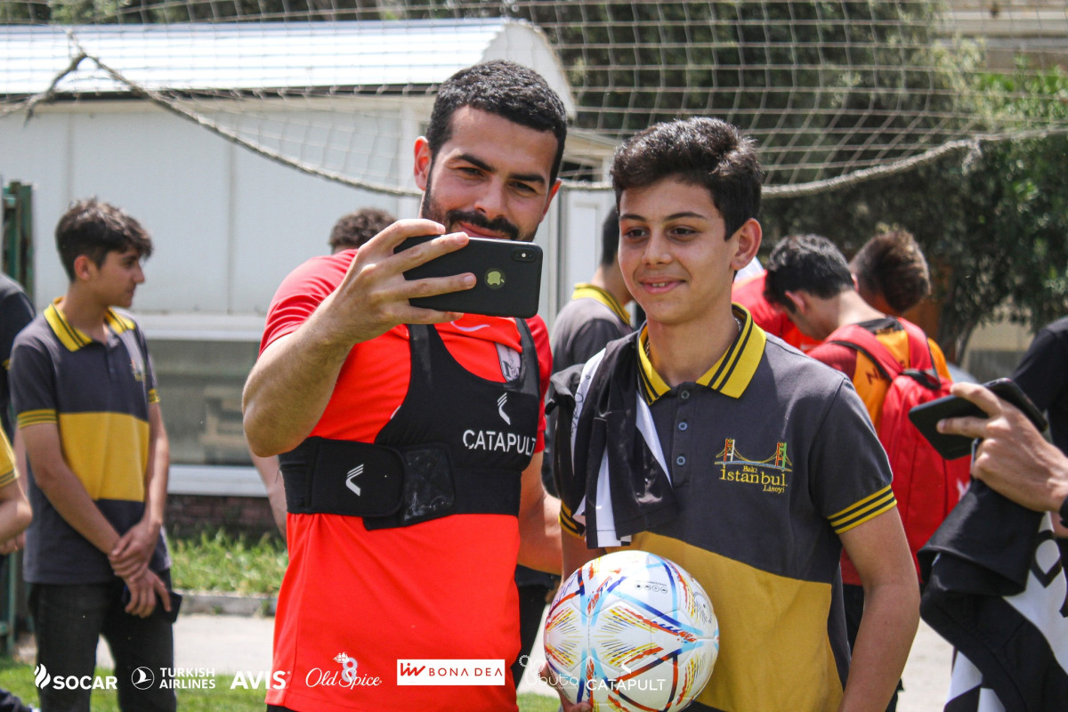 Şəhid övladları və Bakı-İstanbul liseyinin şagirdləri üçün stadion turu - FOTO  - VİDEO 