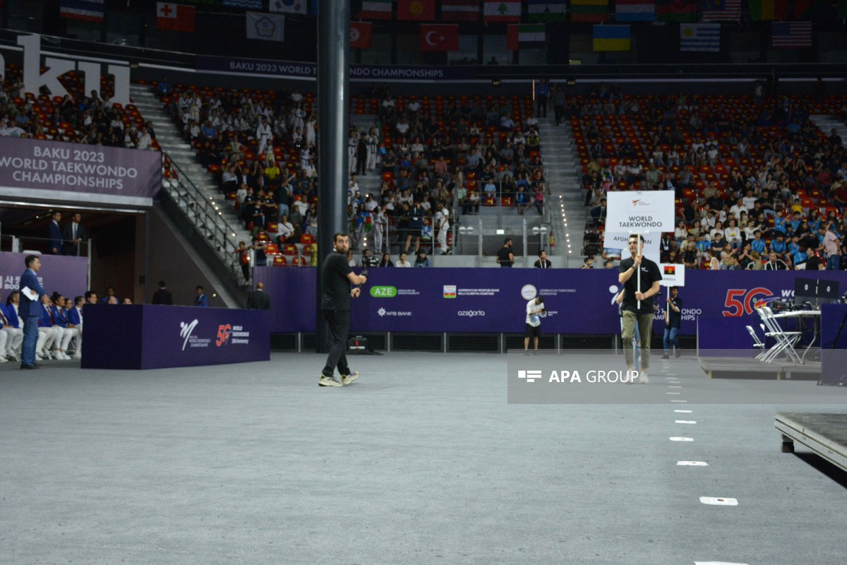 Bakıda taekvondo üzrə dünya çempionatının açılış mərasimi keçirilib - YENİLƏNİB  - FOTOLENT 