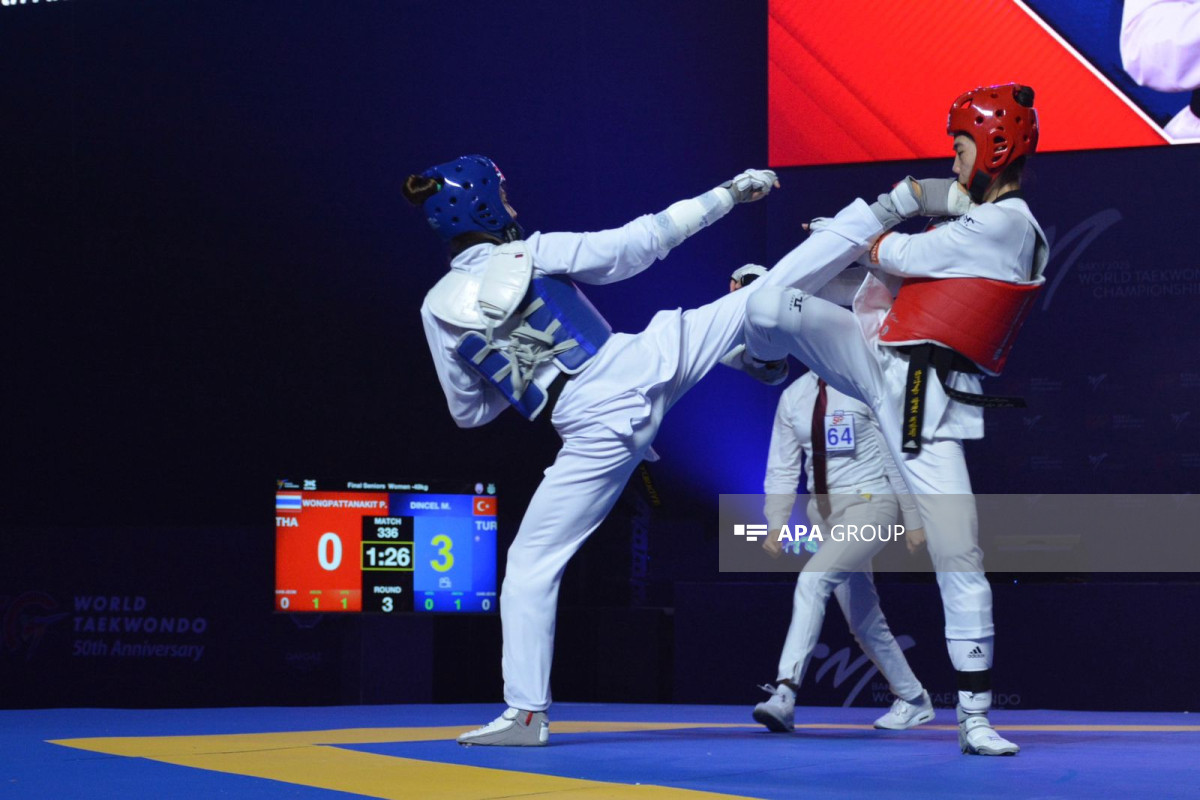 Türkiyəli taekvondoçu Bakıda dünya çempionu oldu - FOTOLENT 