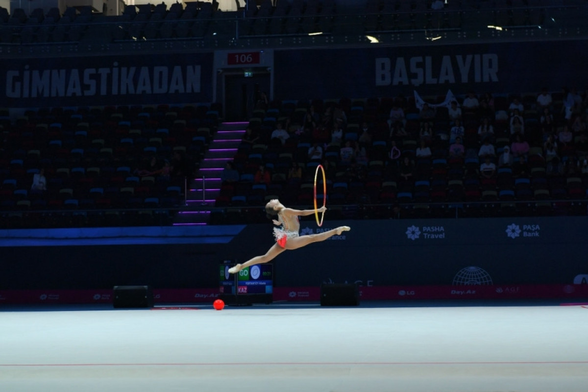 Bakıda bədii gimnastika üzrə Dünya Kuboku start götürüb