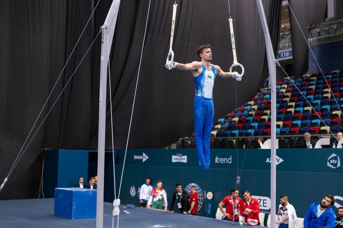 Gimnastımız Avropa çempionatında gümüş medal qazanıb