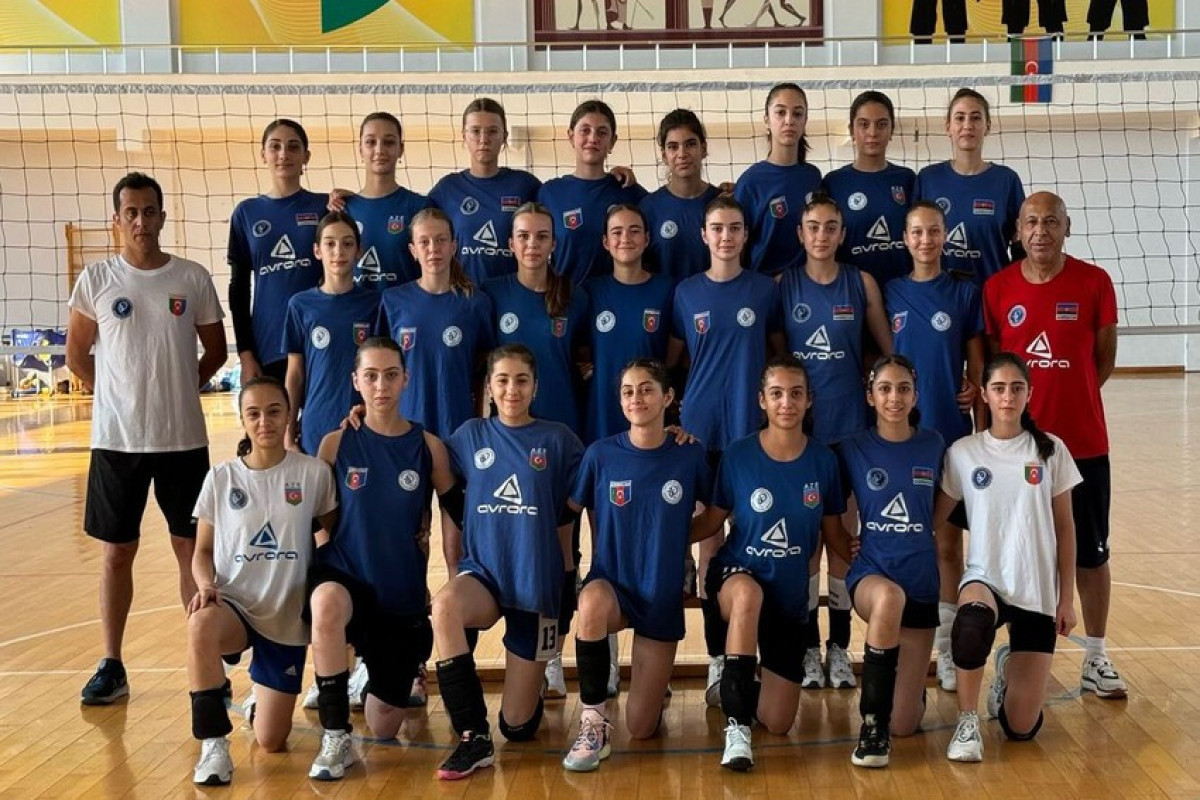 AVF Qaxda 16 yaşadək voleybolçu qızlar üçün düşərgə təşkil edib