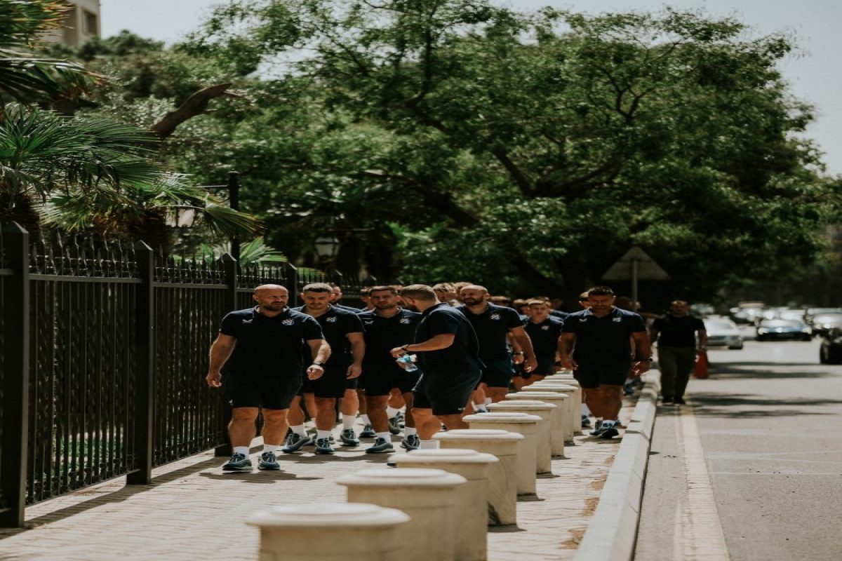 "Dinamo"nun futbolçuları Bakını gəziblər - FOTO 