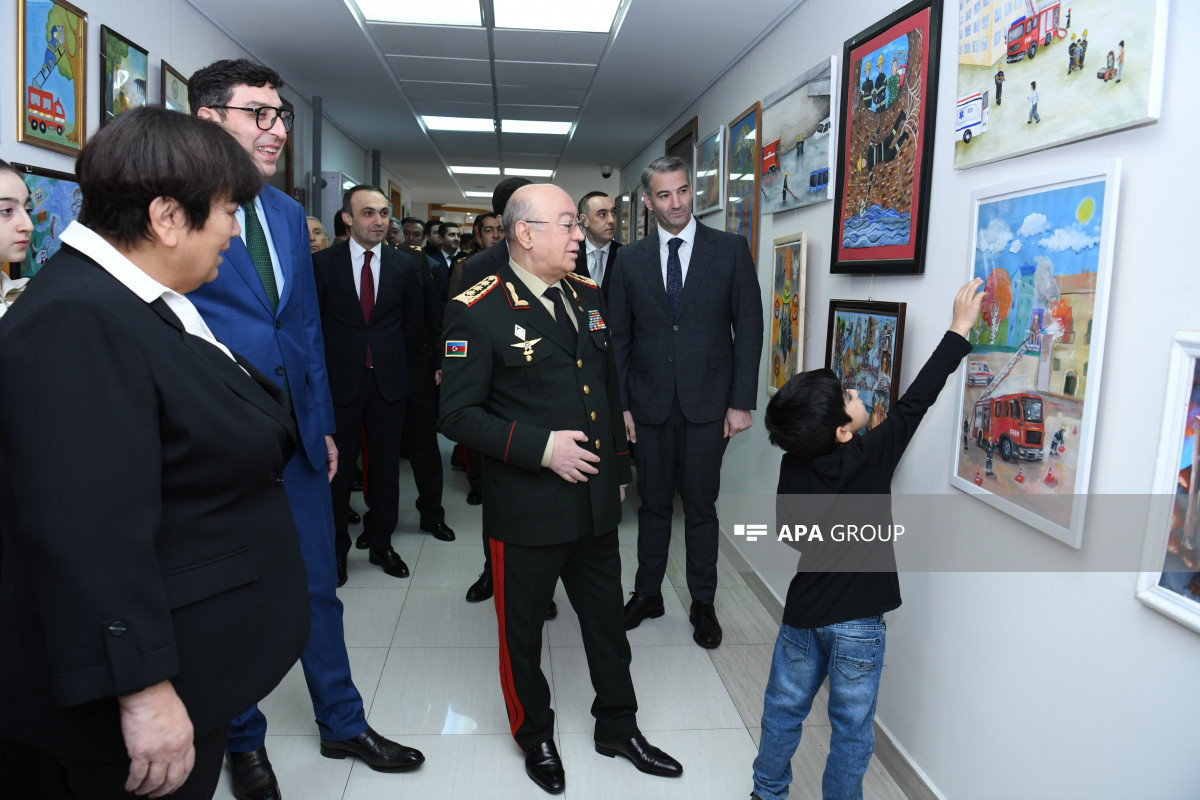 “Fövqəladə hallar uşaqların gözü ilə” XII Respublika uşaq yaradıcılıq müsabiqəsinin qalibləri mükafatlandırılıb - FOTO 