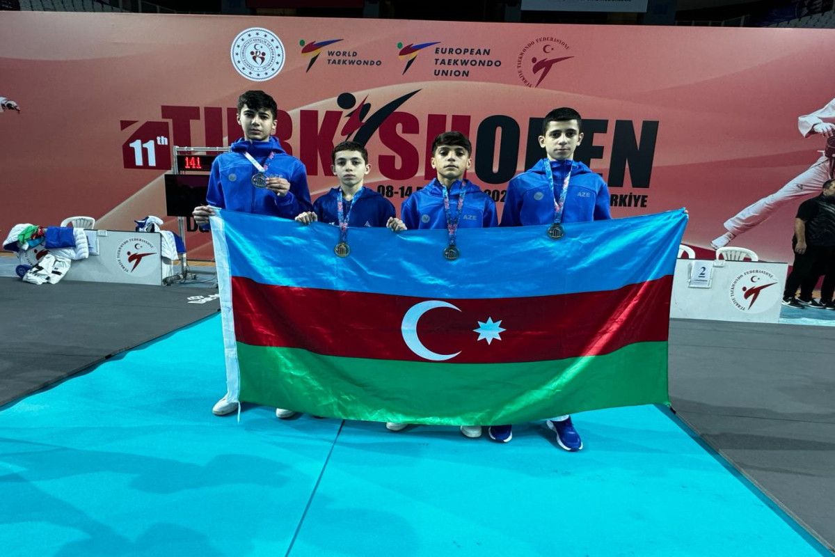 Taekvondoçularımızdan daha 4 medal 