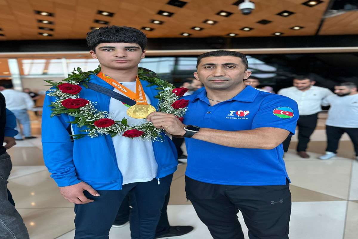 İdmançımız Rusiyada qızıl medal qazanıb - FOTO 