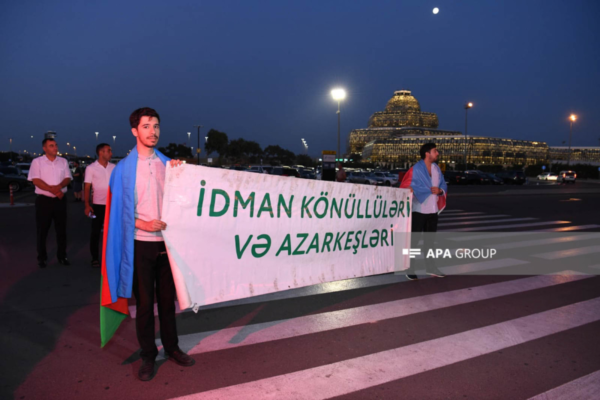 Bir qrup idmançımız Paris Yay Olimpiya Oyunlarına yola salınıb - FOTO 