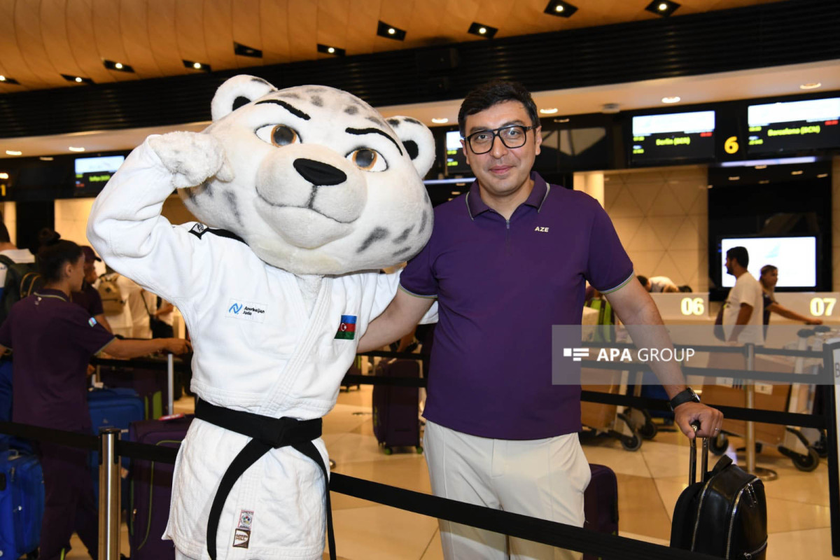 Bir qrup idmançımız Paris Yay Olimpiya Oyunlarına yola salınıb - FOTO 