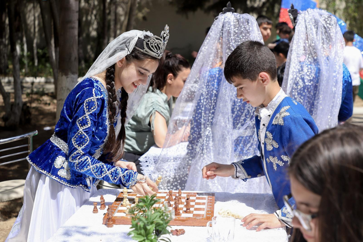 Azərbaycan Şahmat Federasiyası uşaq evini ziyarət edib