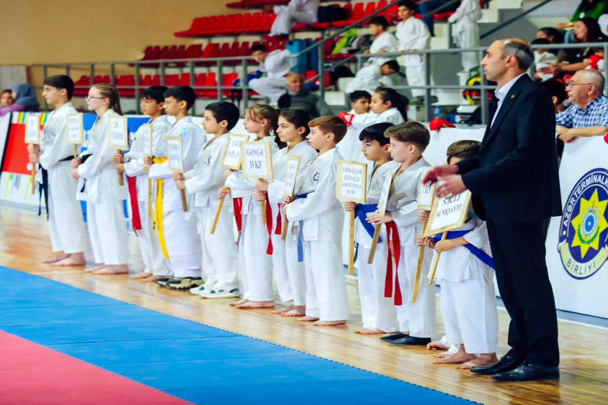 Milli qəhrəmanın xatirəsinə həsr edilən karate turniri keçirilib