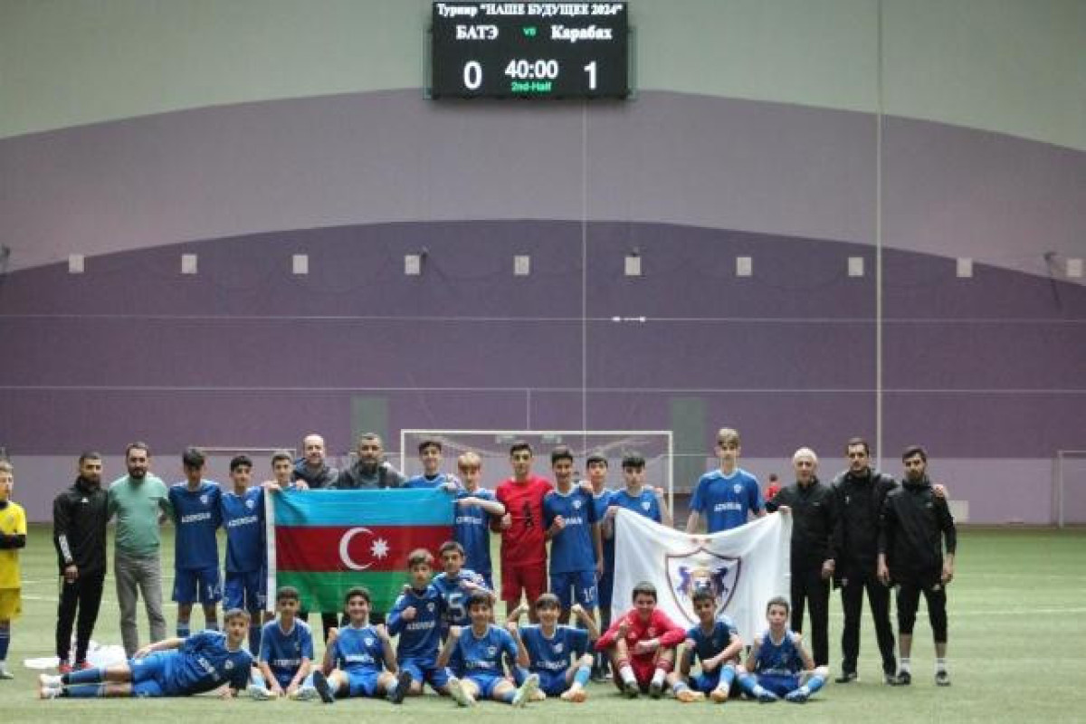 "Qarabağ"ın U-14 komandası Belarusda çempion OLDU 