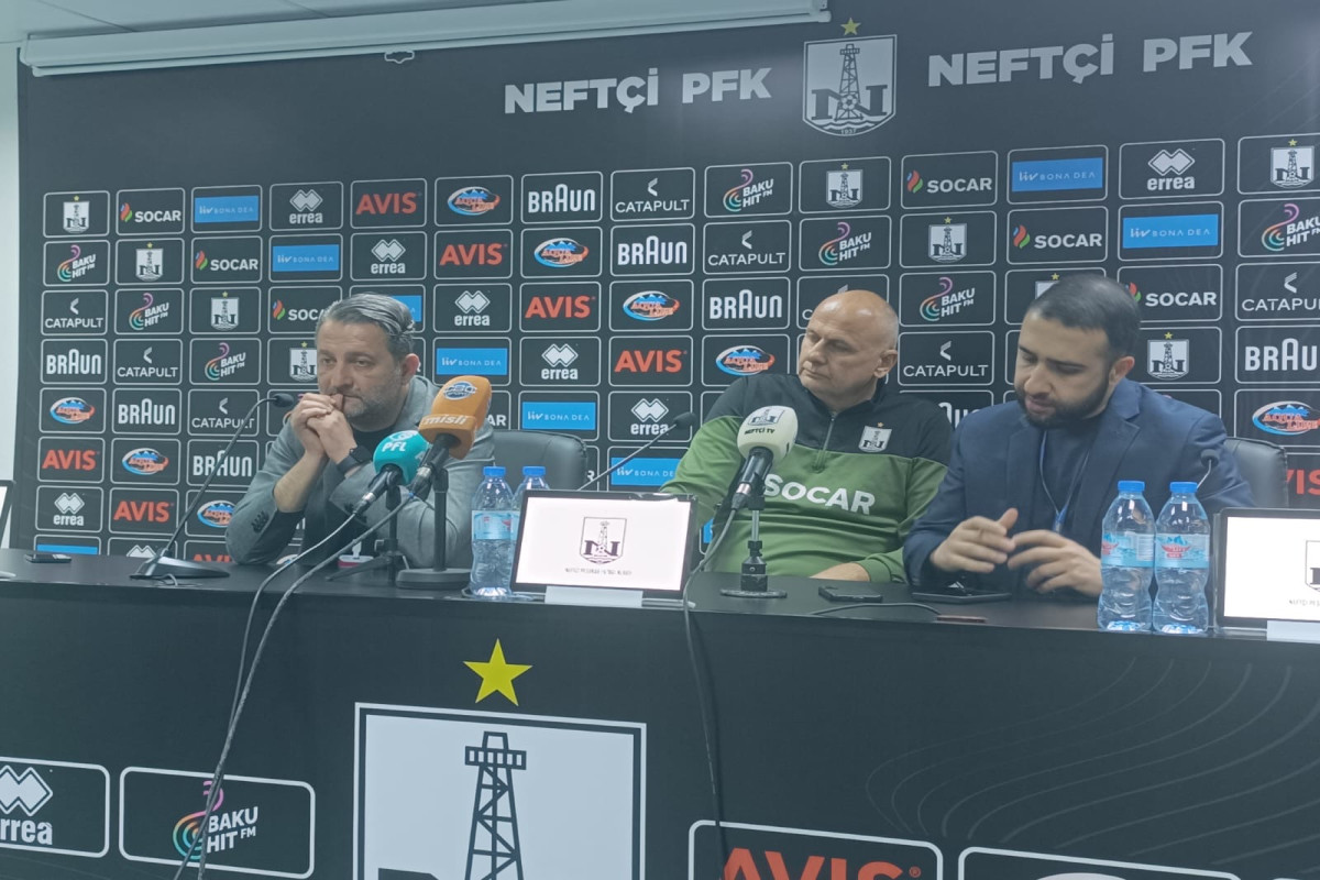 "Neftçi"nin məşqçisi: "Qarabağ"la oyunu unutmalı, gələcəyə baxmalıyıq"