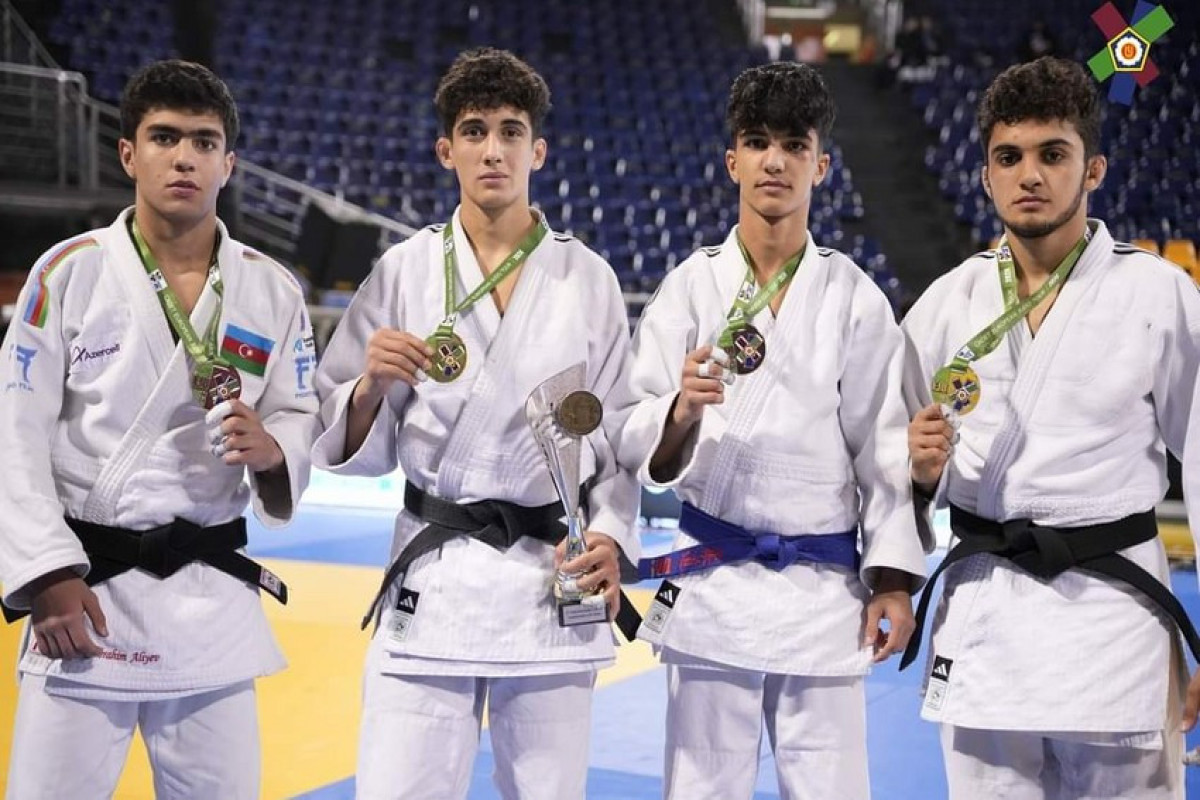 Cüdoçularımız Avropa Kubokunda 4 medal qazanıb