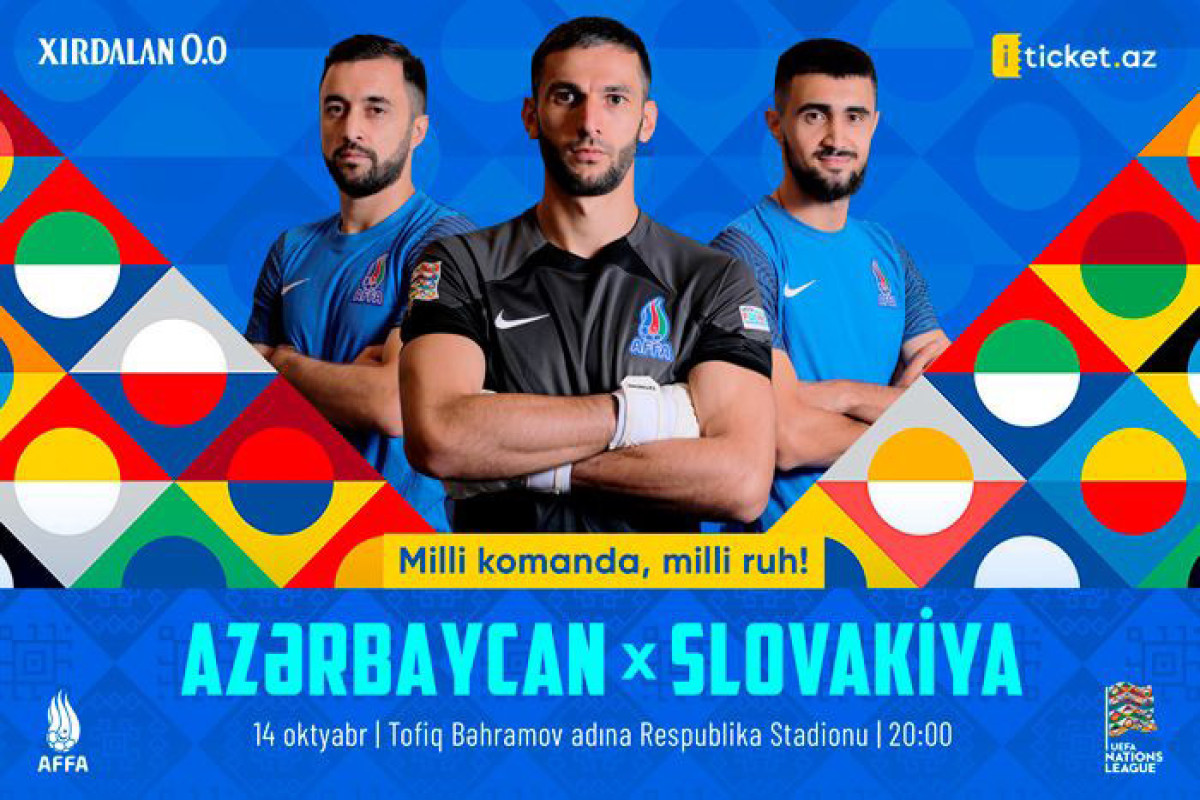 Azərbaycan - Slovakiya matçının biletləri satışa çıxarılıb