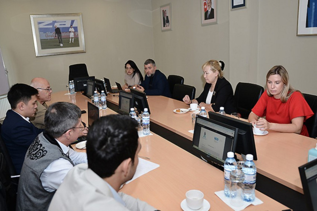 AFFA-da Qazaxıstan Futbol Federasiyasının əməkdaşları ilə görüş keçirilib