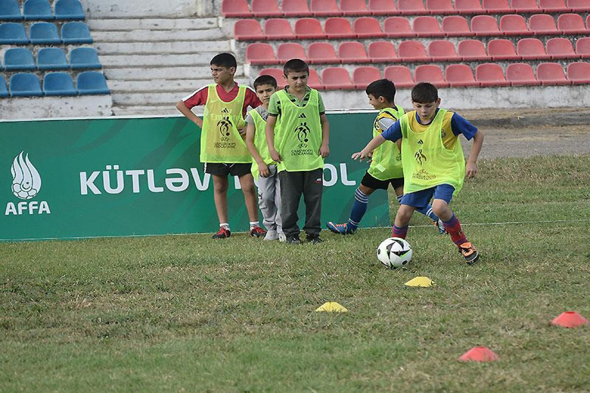 Ağstafada futbol festivalı keçirilib - FOTO 